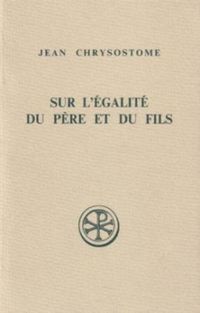 Produktbild: Sur l'Egalite du Pere et du Fils