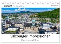 Produktbild: Salzburger Impressionen - Panoramabilder (Tischkalender 2026 DIN A5 quer), CALVENDO Monatskalender