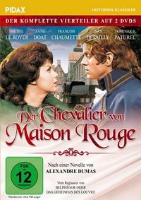 Produktbild: Der Chevalier von Maison Rouge / Der komplette Historien-Vierteiler nach einer Vorlage von Alexandre Dumas (Pidax Historien-Klassiker) [2 DVDs]
