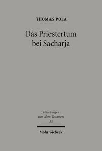 Produktbild: Das Priestertum bei Sacharja