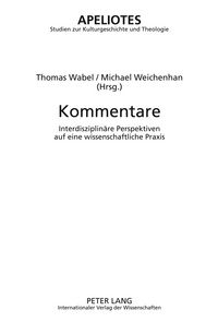 Produktbild: Kommentare