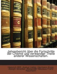 Produktbild: Will, H: Jahresbericht &uuml;ber die Fortschritte der Chemie und