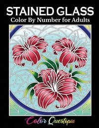 Produktbild: Stained Glass Color by Number For Adults