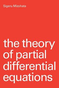 Produktbild: The Theory of Partial Differential Equations
