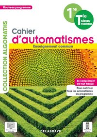 Produktbild: Cahier d'automatismes 1re, terminale s&eacute;ries techno : enseignement