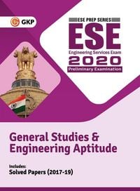 Produktbild: UPSC ESE 2020 General Studies & Engineering Aptitude Paper I Guide by Dr. N.V.S. Raju, Dr. Prateek Gupta, Dr. Deepa, Gaurav Verma, Sahil Aggarwal