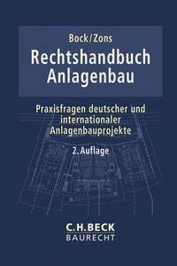 Produktbild: Rechtshandbuch Anlagenbau