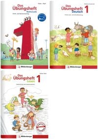 Produktbild: Sicher ins 2. Schuljahr &ndash; Paket: Rechnen &ndash; Schreiben &ndash; Lesen &middot; Klasse 1