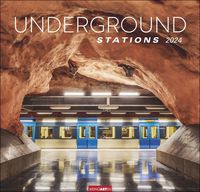 Underground Stations Kalender 2024