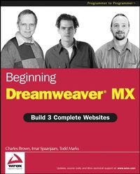 Produktbild: Beginning Dreamweaver MX