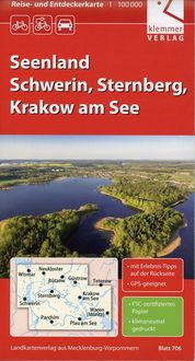 Bild vom Artikel Reise- und Entdeckerkarte Seenland Schwerin, Sternberg, Krakow am See vom Autor 