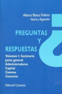 Produktbild: Preguntas y respuestas, societario : junta general, administradores, capital, cuentas y concurso