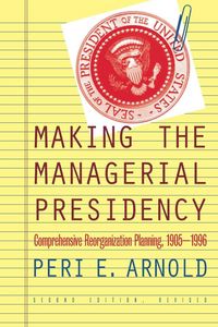 Produktbild: Making the Managerial Presidency