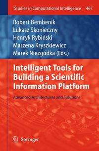 Produktbild: Intelligent Tools for Building a Scientific Information Platform