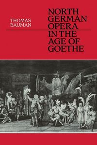 Produktbild: North German Opera in the Age of Goethe