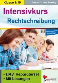Produktbild: Intensivkurs Rechtschreibung / 9.-10. Schuljahr