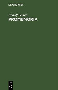 Produktbild: Promemoria