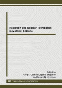 Produktbild: Radiation and Nuclear Techniques in Material Science