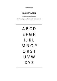 Produktbild: Buchstaben