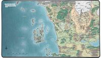 Bild vom Artikel KONIX - Dungeons + Dragons Mousepad - Faerun Map [XXL] vom Autor 