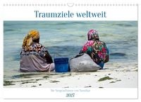 Produktbild: Traumziele weltweit - Die Seegrasfrauen von Sansibar (Wandkalender 2027 DIN A3 quer), CALVENDO Monatskalender