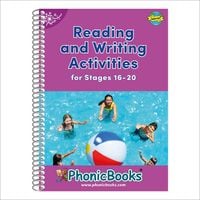 Produktbild: Phonic Books Dandelion World Reading and Writing Activities for Stages 16-20 ('Tch' and 'Ve', Two-Syllable Words, Suffixes -Ed and -Ing and Spelling )