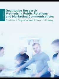 Produktbild: Qualitative Research Methods in Public Relations and Marketing Communications
