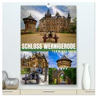 Produktbild: Schloss Wernigerode - Terminplaner (hochwertiger Premium Wandkalender 2026 DIN A2 hoch), Kunstdruck in Hochglanz