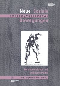 Produktbild: Kommunitarismus und praktische Politik