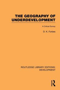 Produktbild: The Geography of Underdevelopment