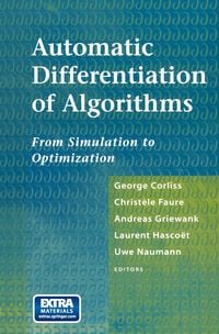 Produktbild: Automatic Differentiation of Algorithms