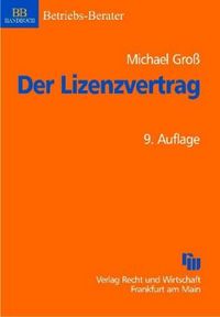 Produktbild: Der Lizenzvertrag