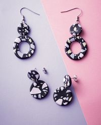 Basteln im Terrazzo-Look