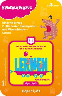 Bild vom Artikel Tiger Media - Tigercards - Kinderliederzug - Die  besten Kindergarten- und Mitmachlieder -  Lernen vom Autor 