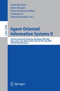 Produktbild: Agent-Oriented Information Systems II