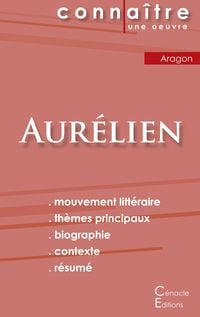 Produktbild: Fiche de lecture Aur&eacute;lien de Louis Aragon (Analyse litt&eacute;raire de r&eacute;f&eacute;rence et r&eacute;sum&eacute; complet)
