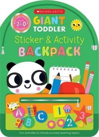 Produktbild: Giant Toddler: Sticker & Activity Backpack (Scholastic Early Learners)