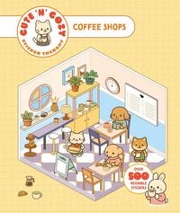 Produktbild: Cute 'n' Cozy Sticker Therapy: Coffee Shops