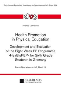 Produktbild: Health Promotion in Physical Education