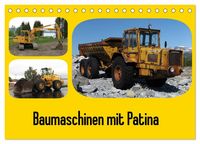 Produktbild: Baumaschinen mit Patina (Tischkalender 2027 DIN A5 quer), CALVENDO Monatskalender