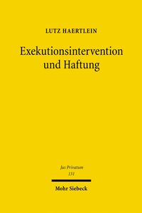 Produktbild: Exekutionsintervention und Haftung
