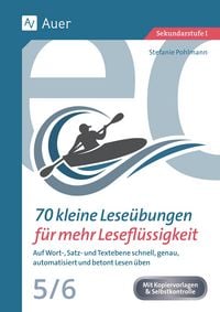 Produktbild: 70 kleine Lese&uuml;bungen f&uuml;r mehr Lesefl&uuml;ssigkeit 5-6