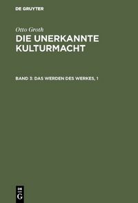 Produktbild: Das Werden des Werkes, 1
