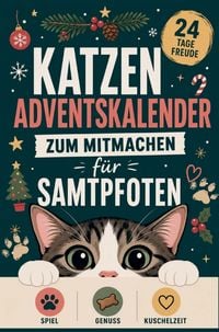 Produktbild: Katzen Adventskalender zum Mitmachen f&uuml;r Samtpfoten