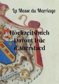 Produktbild: Hochzeitsbuch Davout Duc d'Auerstaed