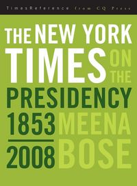 Produktbild: The New York Times on the Presidency