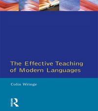 Produktbild: Effective Teaching of Modern Languages