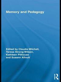 Produktbild: Memory and Pedagogy