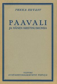 Produktbild: Paavali ja h&auml;nen kristinuskonsa