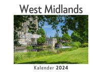 Produktbild: West Midlands (Wandkalender 2024, Kalender DIN A4 quer, Monatskalender im Querformat mit Kalendarium, Das perfekte Geschenk)
